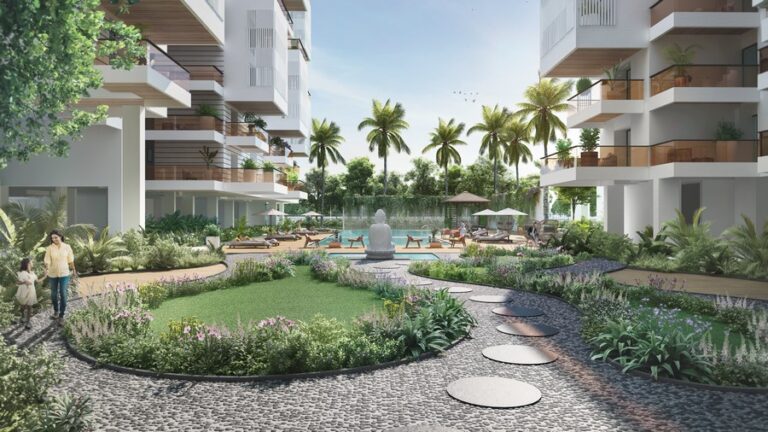 luxury apartments complex